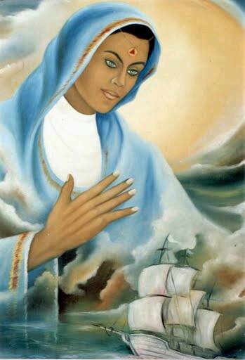 Salve Deus! A Nossa Senhora Apará! Que Alivia e Cicatriza as Feridas, as Dores! Salve Deus.