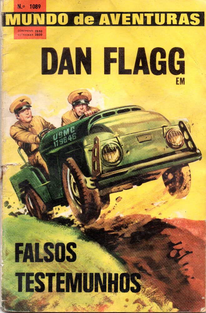 Capa de: DAN FLAGG - 4 . FALSOS TESTEMUNHOS