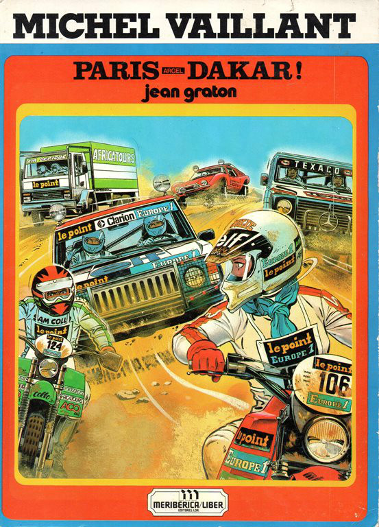 MICHEL VAILLANT - 41 . PARIS - DAKAR