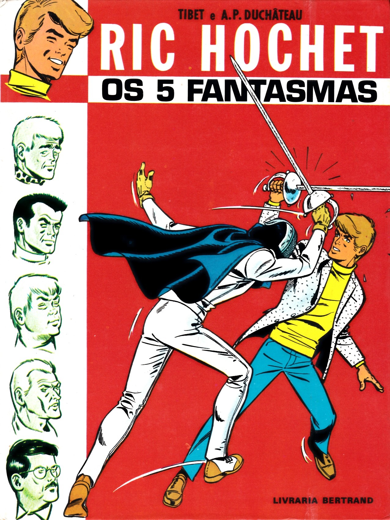 RIC HOCHET - 10 . CINCO FANTASMAS (OS)