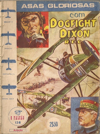 Capa de: DOGFIGHT DIXON - 1 . ASAS GLORIOSAS