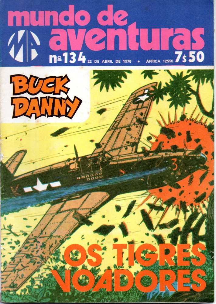  Capa 
BUCK DANNY - 4 . TIGRES VOADORES
