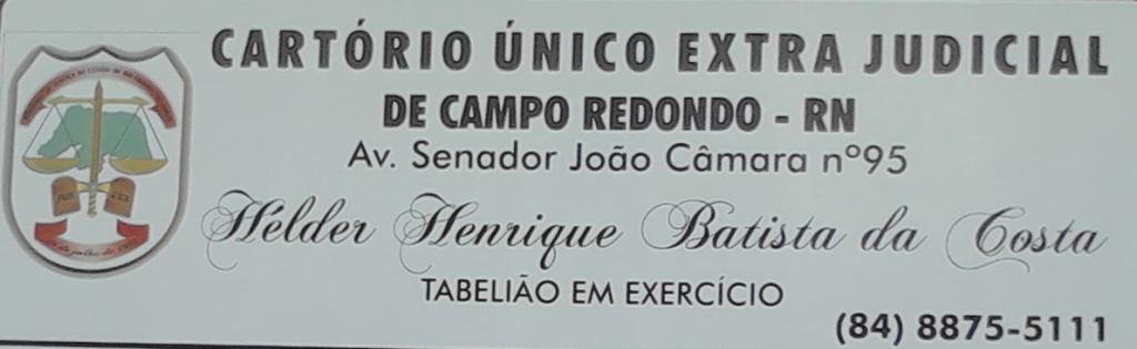 Cartório Único de Campo Redondo