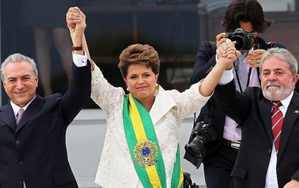 Dilma, Temer e Lula