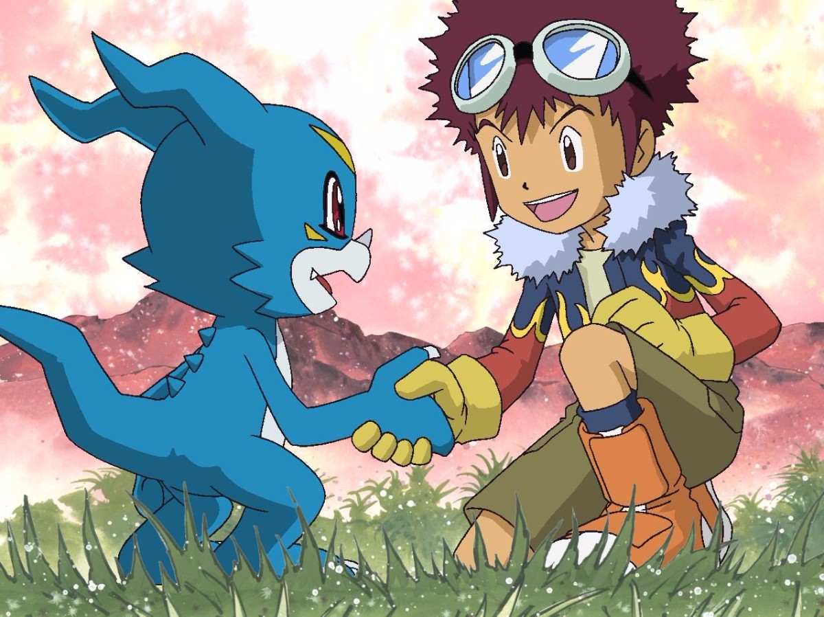 Yolei Inoue, davis Motomiya, Hawkmon, Veemon, digimon Adventure 02, digimon  The Movie, digimon Adventure Tri, Digimon, Net, com