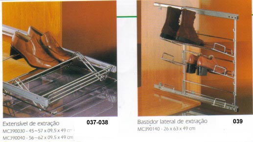 Armários 37 a 39