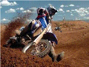Pista de motocross e btt em Avelal