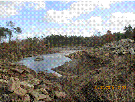 Praia fluvial do Trabulo