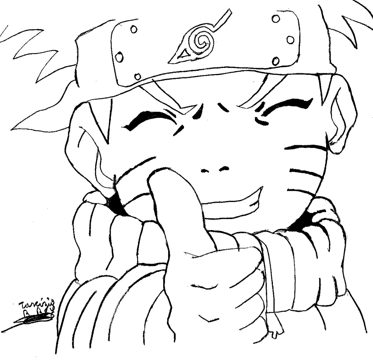 Naruto Para Desenhar