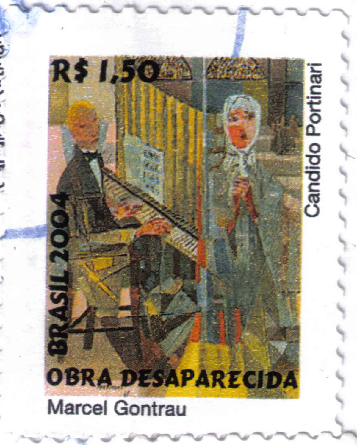 Marcel Gontrau_OBRA DESAPARECIDA_Cndido Portinari_R$ 1,50_ Brasil 2004.jpg