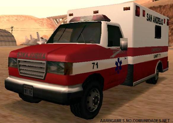 Ambulância no GTA SA