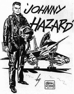 JOHNNY HAZARD - 1 . PRIMEIRA AVENTURA