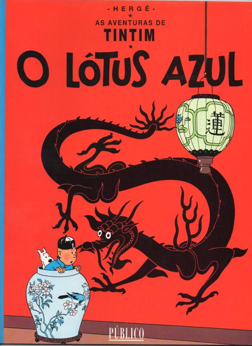TINTIN (P&uacute;blico) - 5 . L&Oacute;TUS AZUL (O) &ordm;
