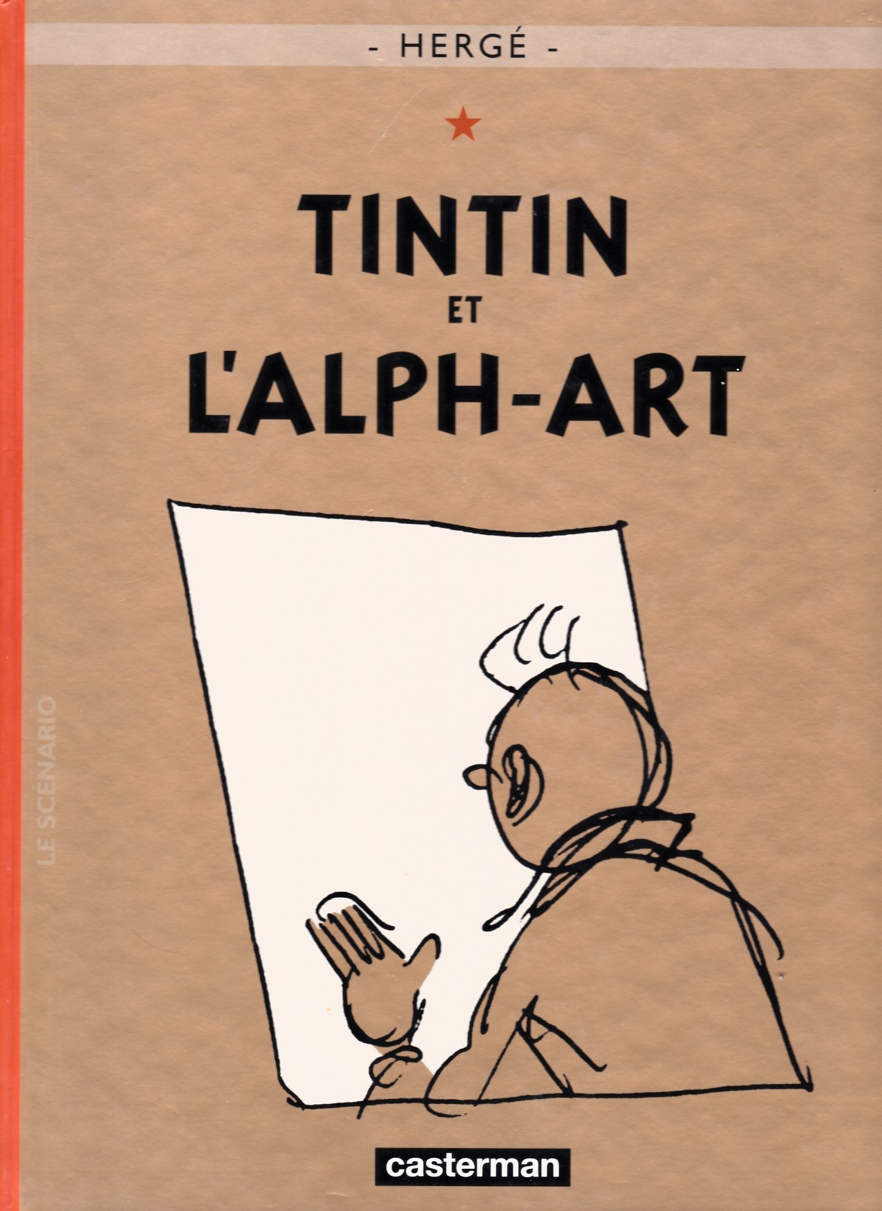TINTIN - 25 . TINTIN ET L'ALPH-ART
