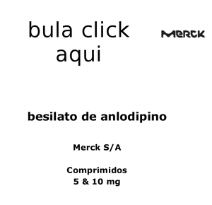 bula anlodipino