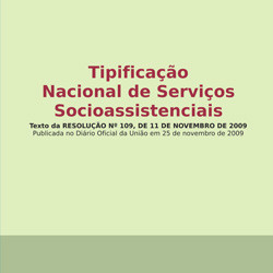 Tipificação Nacional de Serviços Socioassistenciais 