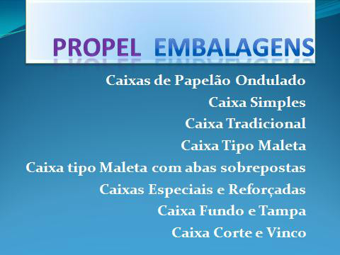 Embalagens